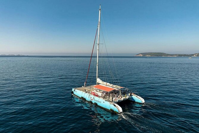 Elaphiti Islands by Catamaran with snacks and unlimited drinks from Dubrovnik - Swimming is part of the experience, not an extra