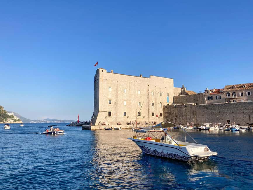 From Dubrovnik: Elaphiti Islands & Blue Cave Speedboat Tour - Drinks, Music, and the Small-Group Mood