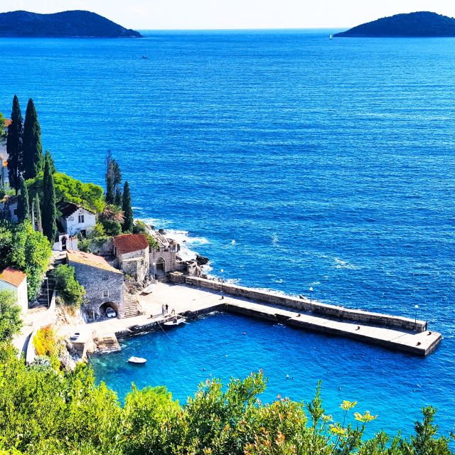 From Dubrovnik: Majkovi Village and Ston Private Food Tour - The Napoleonic road and Elaphiti Island views