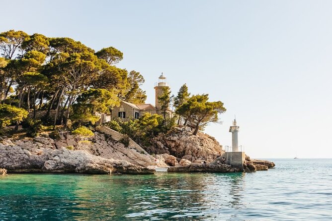 From Dubrovnik: Premium Three Island Cruise with lunch and drinks - Šipan: olive groves, stone houses, and a short walk