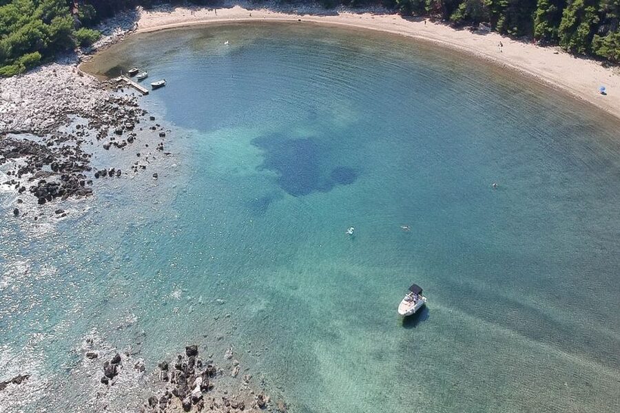 From Dubrovnik: Pvt Speedboat Cruise to Mljet&Sipanska Luka - Saplunara and Limuni Beach