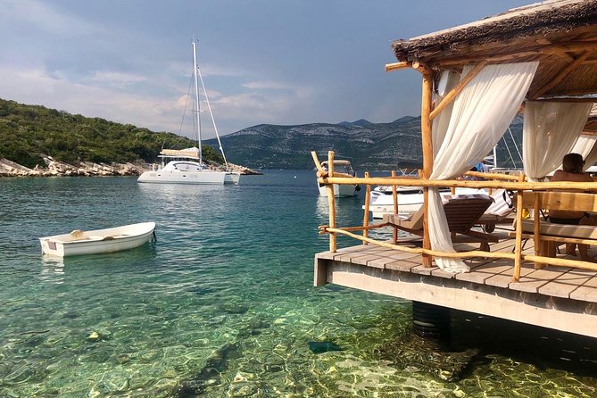 Half-Day Elafiti Islands Private Speed Boat Tour by Quicksilver 675 - Leaving Gruz Port with Dubrovnik behind you