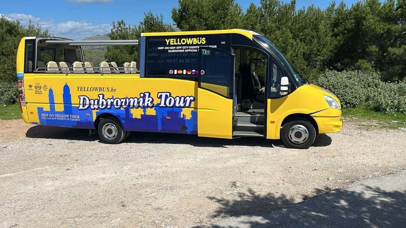 Hop-On Hop-Off Yellow Cabrio Tour: See Dubrovnik in 90mins - Starting at Pile Gate, Dubrovnik’s natural meeting point