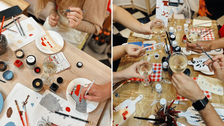Local Paint and Wine Workshop: A Unique Creative Experience - The artwork is more than a souvenir shop purchase