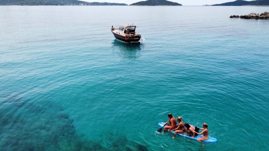Luxury Private Boat Tour to Elaphiti Islands (4 hours) - Blue cave, snorkeling, and swimming stops