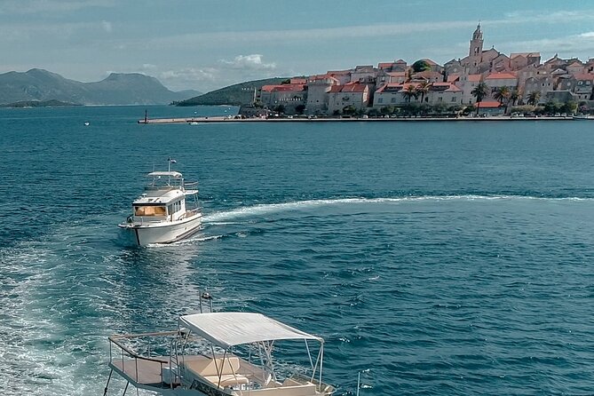 Multi Day Private Croatian Pearls Tour from Split - The yacht transfer turns the move to Korcula into an outing