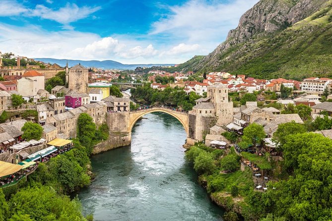 Private 2-Day Mostar, Pocitelj and Sarajevo Tour from Dubrovnik - Mostar’s Old Bridge and living city center