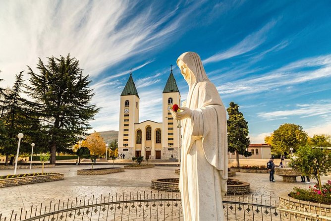 PRIVATE TOUR to Medugorje, Kravice waterfalls and Mostar - Key points at a glance