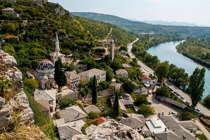 PRIVATE TOUR to Mostar, Stolac, Pocitelj & Blagaj by CRUISER TAXI - Počitelj’s fortress and steep stone lanes