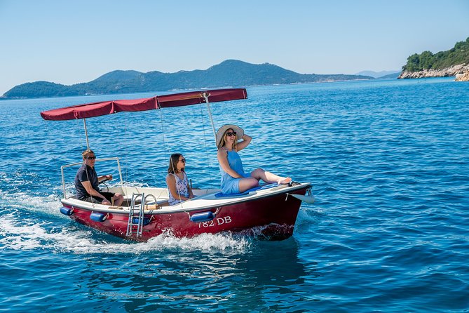 Rent a small boat without skipper - explore the islands and find hidden caves - Why a self-drive boat suits Dubrovnik
