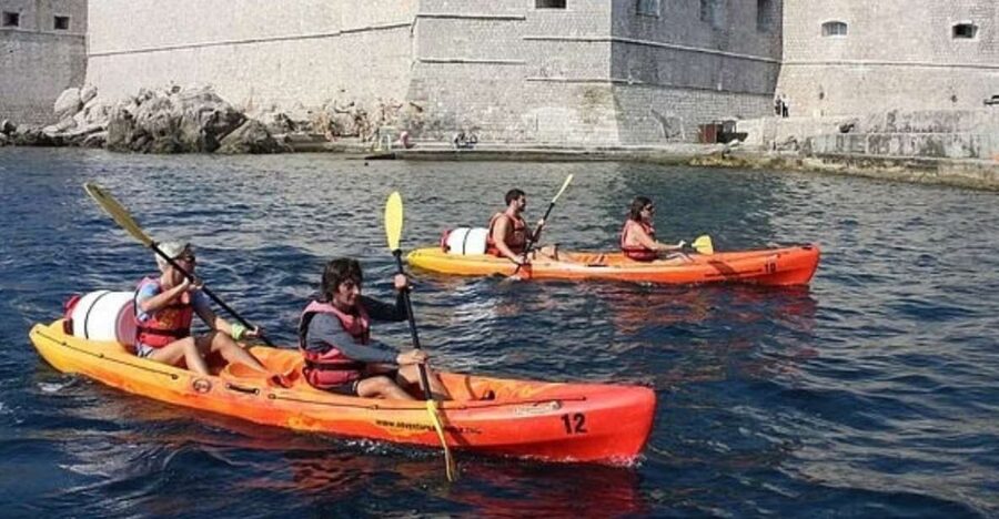 Sea Kayaking - Paddling around Lokrum for the best city views