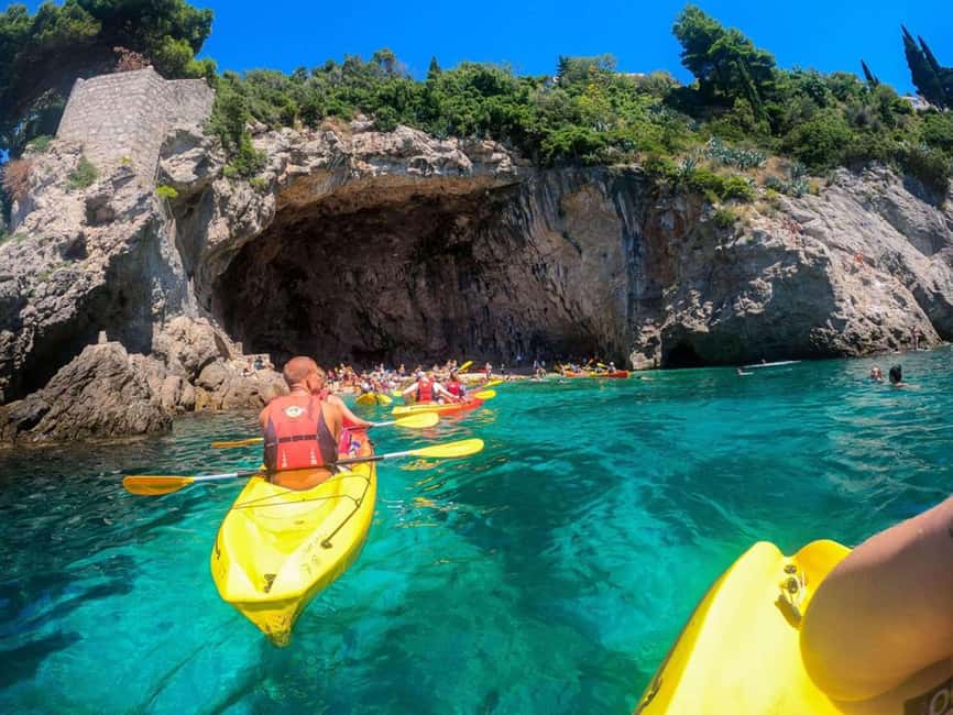 Sea Kayaking - Returning past Dubrovnik’s walls