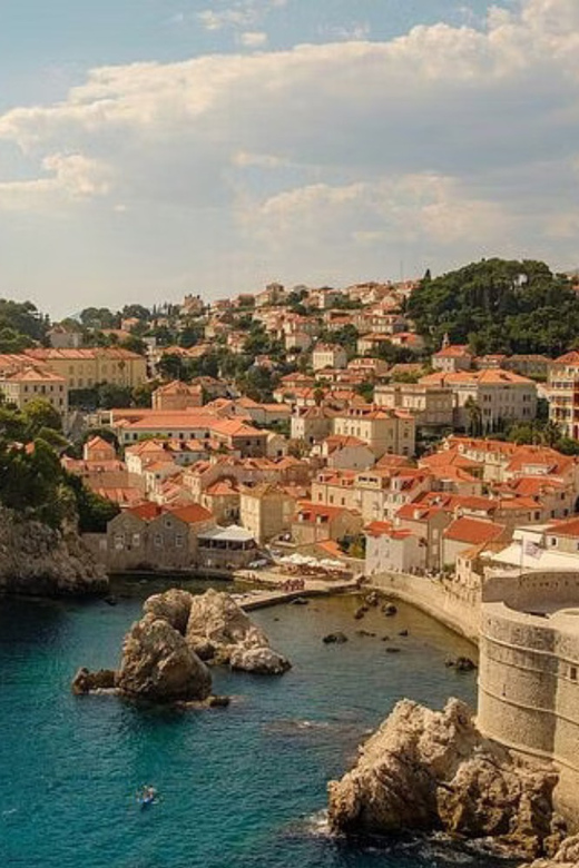 Sightseeing Boat Cruise in Old Town of Dubrovnik - Passing Lovrijenac fortress and Banje Beach