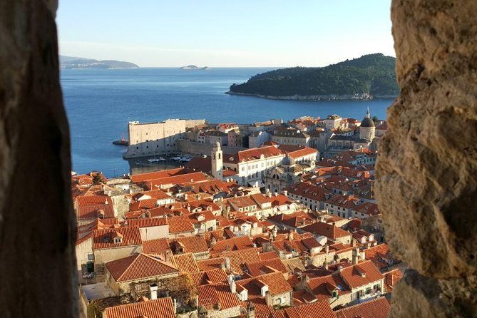 Walls Of Dubrovnik: Small-Group Walking Tour With A Local - St. John’s Fortress looks across the old harbor